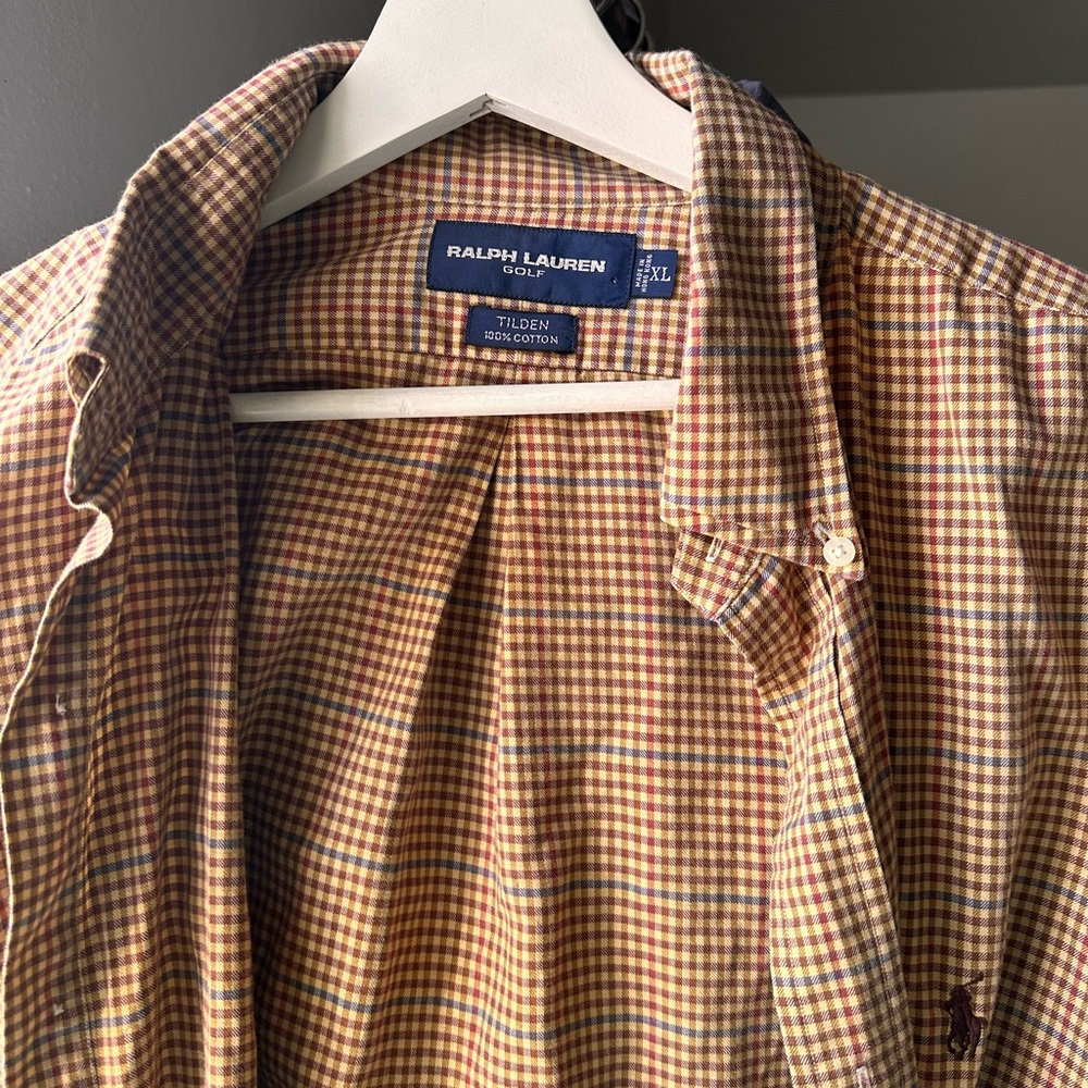 Ralph Lauren Multicolor Checkered Shirt